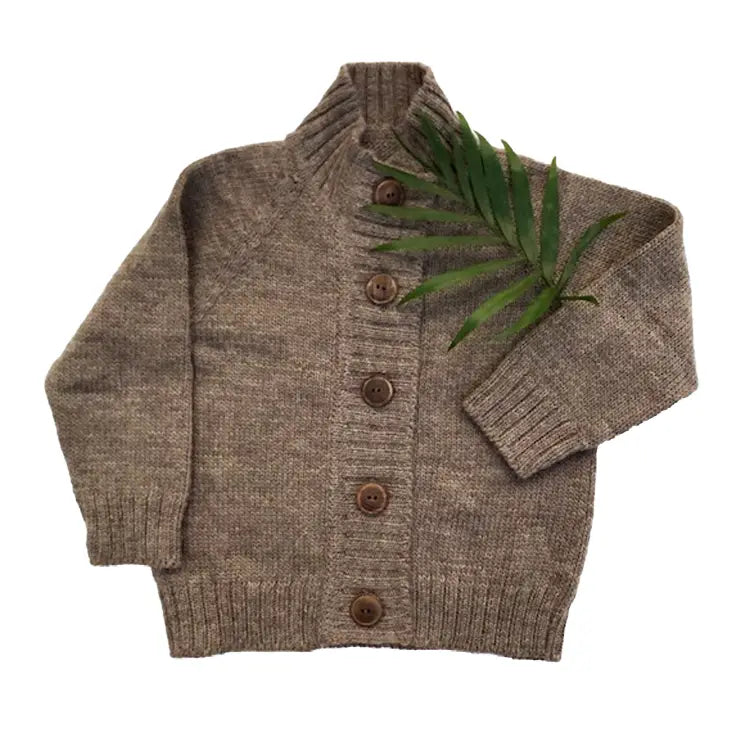 Merino Wool Knit Cardigan