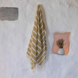 Gauze Cotton Striped Beach Towel