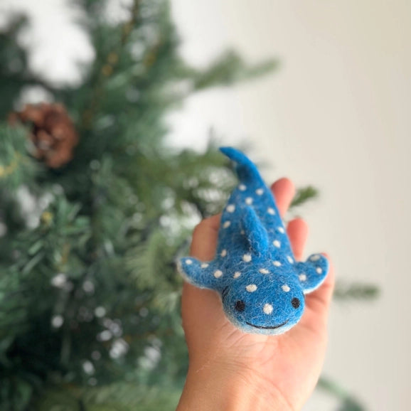 Whale Shark Finger Puppet