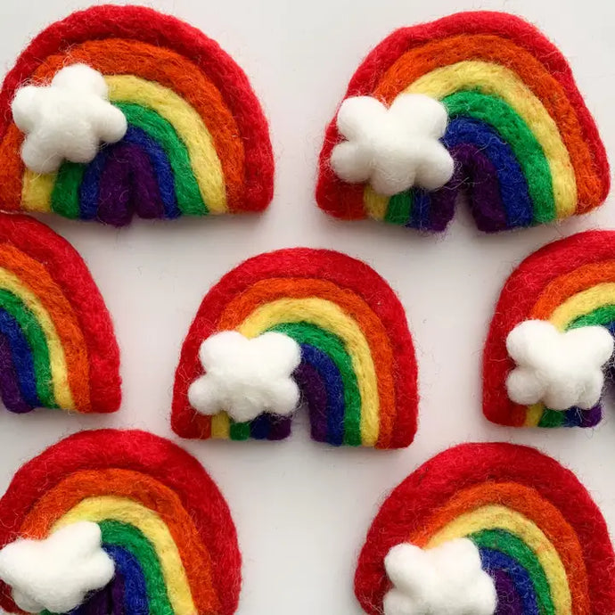 Felted Rainbow