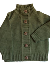 Load image into Gallery viewer, Merino Wool Knit Cardigan