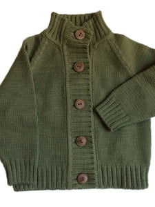 Merino Wool Knit Cardigan