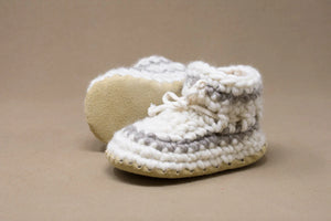 Children's Padraig Wool Slippers