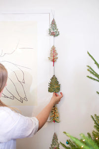 Trees Vertical Wall Hanging