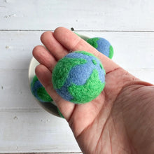 Load image into Gallery viewer, Mini Felted World Globe