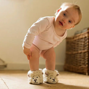 Shirley Sheep Felted Children's Slippers