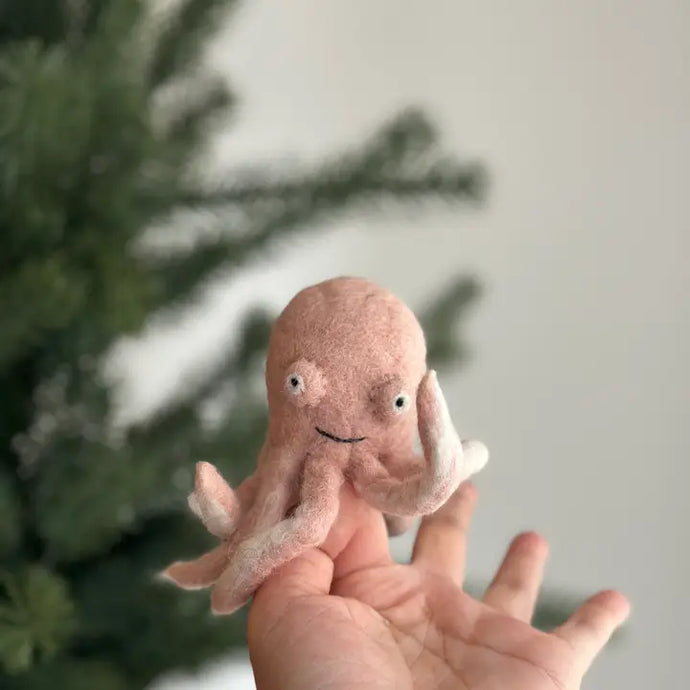 Octopus Finger Puppet