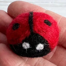 Load image into Gallery viewer, Felted Ladybug
