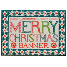Load image into Gallery viewer, Merry Christmas Banner