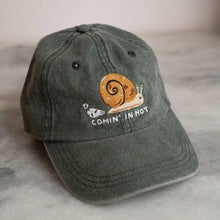 Load image into Gallery viewer, Embroidered Dad Hat - Comin&#39; in Hot