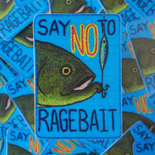 Load image into Gallery viewer, Say No to Ragebait Fish Sticker