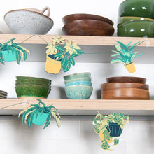 Load image into Gallery viewer, Houseplants Sewn Garland