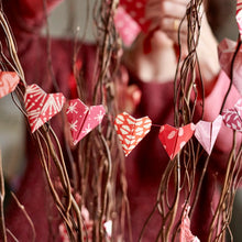 Load image into Gallery viewer, Origami Heart Bunting Kit