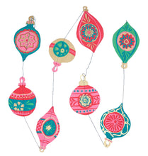 Load image into Gallery viewer, Baubles Vertical Wall Hanging