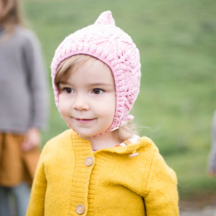 Merino Wool Knit Bonnet
