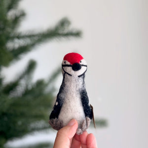 Woodpecker Finger Puppet