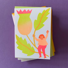 Load image into Gallery viewer, Blooming Risograph Card Set