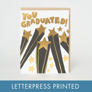 You Graduated Stars Card