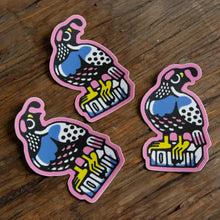 Load image into Gallery viewer, California Quail Vinyl Sticker