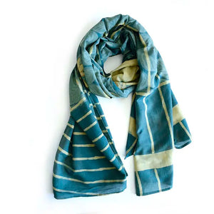 Cotton Silk Scarf - Kiran