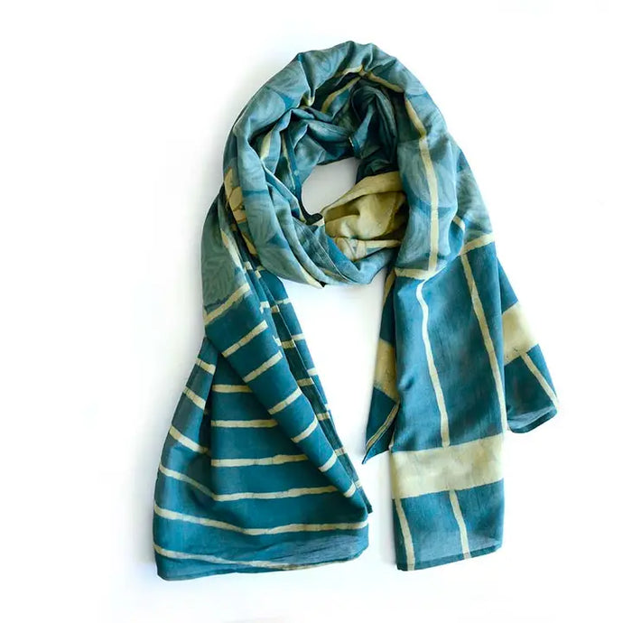 Cotton Silk Scarf - Kiran