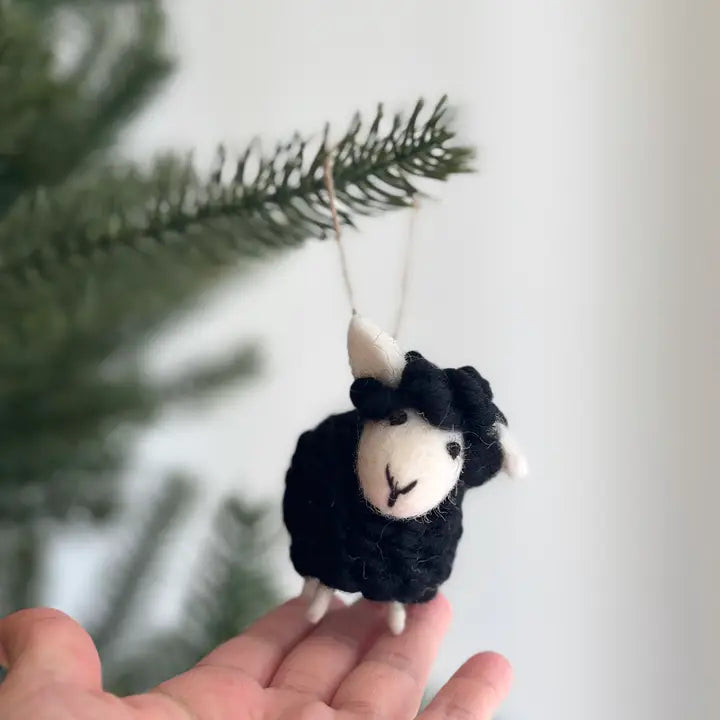 Sheep Ornament – Zinnia Textiles Nelson Sheep Ornament – Zinnia Textiles Nelson