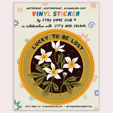 Load image into Gallery viewer, Lucky to be Lost Sticker