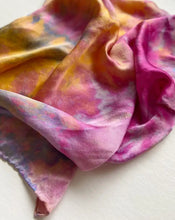 Load image into Gallery viewer, Ice Dye Silk Scarf