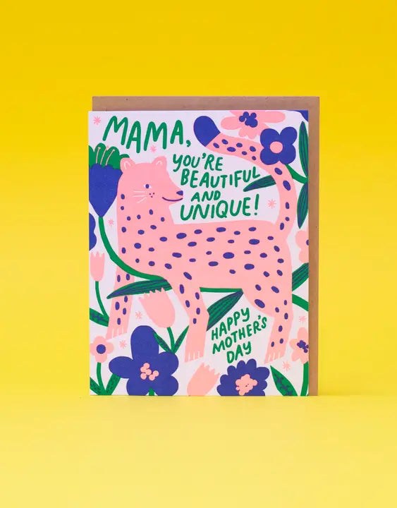 Unique Mama Mother's Day  Card