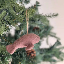 Load image into Gallery viewer, Manatee Ornament