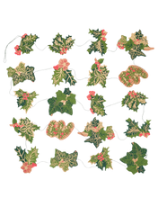 Load image into Gallery viewer, Holly and Ivy Sewn Garland