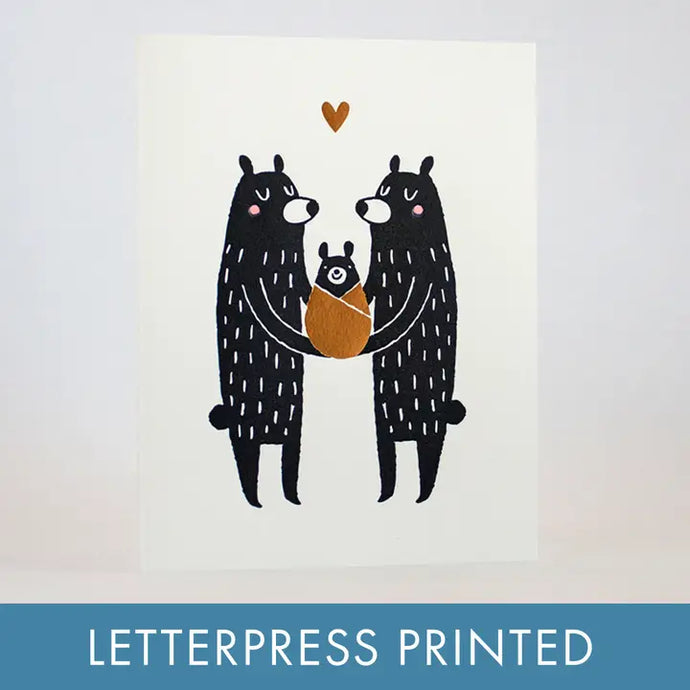 New Baby Bear Card