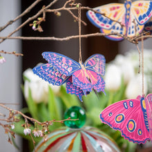 Load image into Gallery viewer, Butterflies Paper Ornaments