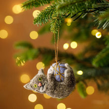 Load image into Gallery viewer, Cordelia Cat Christmas Decoration