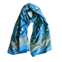 Load image into Gallery viewer, Cotton Silk Scarf - Bali