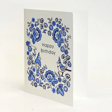 Load image into Gallery viewer, Bluejay Happy Birthday Card