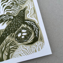 Load image into Gallery viewer, Woodland Bird Greeting Card