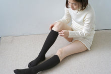 Load image into Gallery viewer, Merino Wool Ribbed High Socks