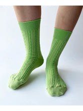 Load image into Gallery viewer, Cable Knit Dress Socks