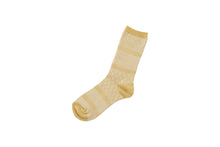 Load image into Gallery viewer, Cotton Linen Jacquard Socks