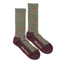 Load image into Gallery viewer, Men's Deer Merino Wool Socks