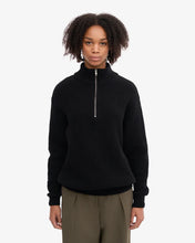 Load image into Gallery viewer, Unisex Merino Wool Quarter Zip Sweater