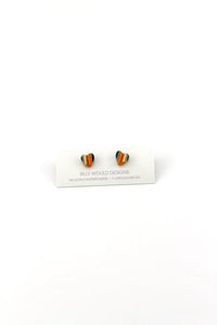 Sk8 Heart Studs