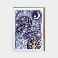 Load image into Gallery viewer, Midnight Owl Greeting Card