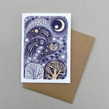 Load image into Gallery viewer, Midnight Owl Greeting Card