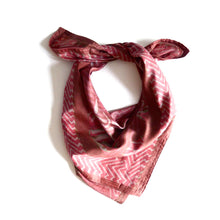 Load image into Gallery viewer, Cotton Satin Bandana - Lily Pond