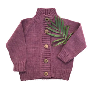 Merino Wool Knit Cardigan
