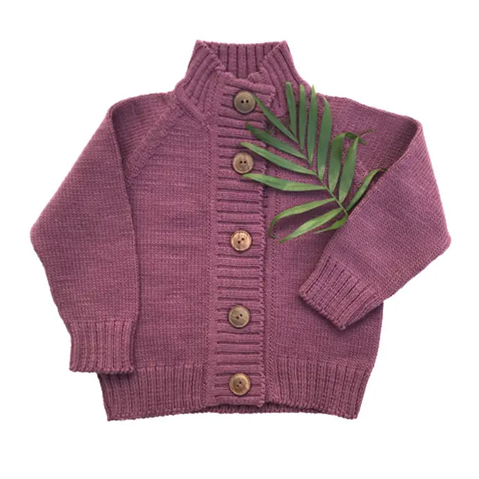 Merino Wool Knit Cardigan