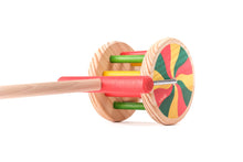 Load image into Gallery viewer, Wooden Wheel Push Along