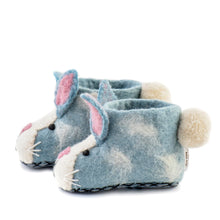 Load image into Gallery viewer, Rory Rabbit Felted Children&#39;s Slippers